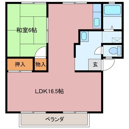 サンライフファミリーの物件間取画像